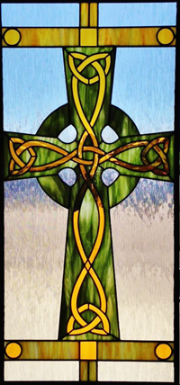 Stained Glass Houston Celtic 