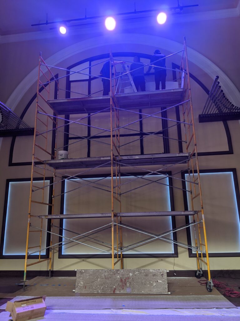 led backlit stained glass houston